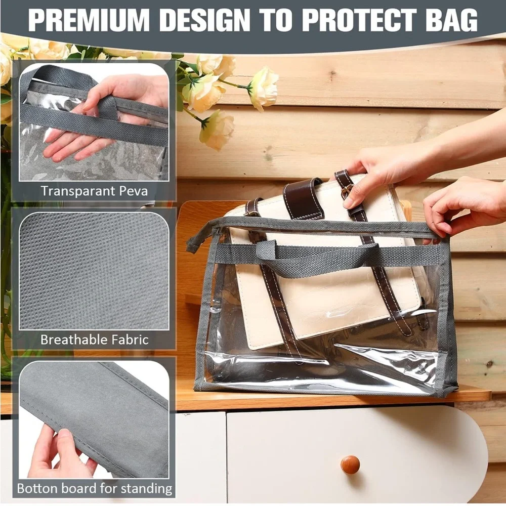 ❤️Size Medium Clear Storage Dust Bag! (1)BUY NOW